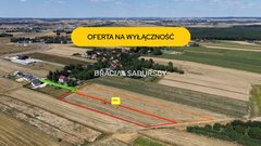 Działka  3613m², Zalesie 