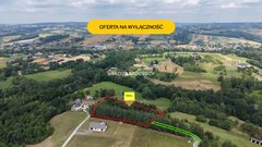 Działka  4898m², Łąkta Górna 