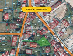 Działka  662m², Kraków Podgórze Duchackie, Wola Duchacka
