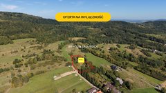 Działka  3901m², Sucha Beskidzka 