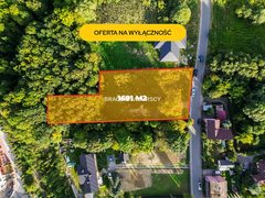 Działka  1691m², Słomniki 