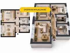 Mieszkanie  62,6200m², Kraków Krowodrza