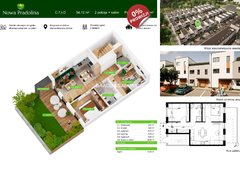 Mieszkanie  54,1200m², Tarnów Zabłocie