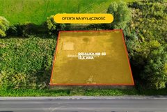 Działka  1330m², Łuczyce 