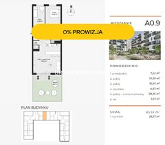Mieszkanie  65,4900m², Kraków  Rybitwy , Rybitwy