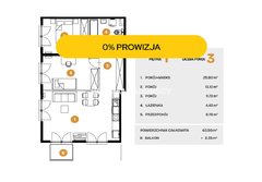 Mieszkanie  63,9000m², Kraków Bronowice, Bronowice