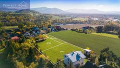 Działka  1467m², Pogórze