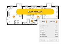 Mieszkanie  69,1300m², Kraków Bronowice, Bronowice